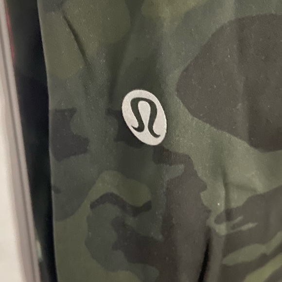 Lululemon Fast & Free 7/8 Tight II *Nulux 25" Incognito Camo Multi Gator Green - Picture 5 of 6